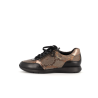 basket en cuir marron Monia